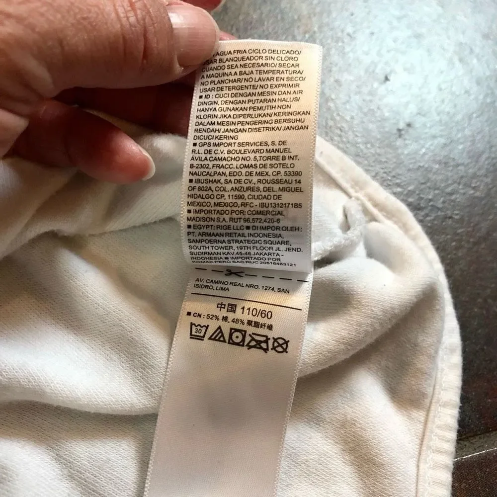 Old Navy Girls White Terrycloth Swimsuit Cover Up Size 5T